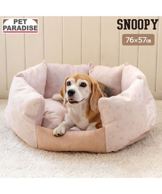 PET PARADISE スヌーピー 淡色カドラー L ベージュ