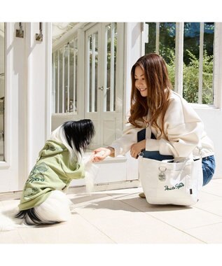 PET PARADISE ペットパラダイス Mai Kuraki ベニート パーカー 《オリーブ》 中型犬 オリーブ