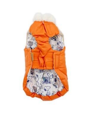 PET PARADISE スヌーピー るんっ エアベスト オレンジ 小型犬 オレンジ