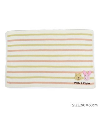 PET PARADISE ディズニー くまのプーさん ＆ ピグレット 遠赤外線 ブランケット 小型犬 オフホワイト