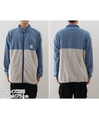 Mother garden しろたん フリース ジャケット ユニセックス Sサイズ/Mサイズ/Lサイズ 青