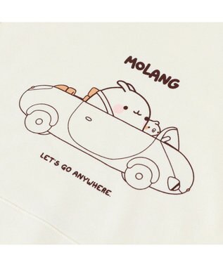 Mother garden マザーガーデン MOLANG モラン ドライブ柄パーカー S/M/L ユニセックス サイズ ホワイト -