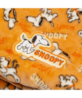 PET PARADISE スヌーピー 遠赤外線 筒型 寝袋 《てくてく》 Ｓ オレンジ