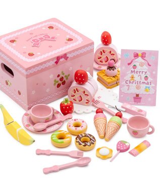 Mother garden 《クリスマスカード付き》マザーガーデン 野いちご スウィートカフェリボン クリスマスカード付き