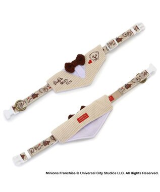 PET PARADISE ミニオン ティム アーガイル 首輪 小型犬 SS ティム