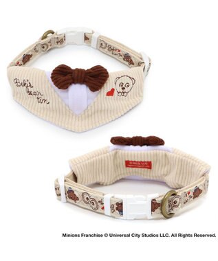 PET PARADISE ミニオン ティム アーガイル 首輪 小型犬 SS ティム