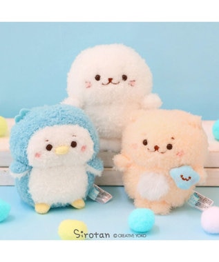 Mother garden しろたん ぽてぽて マスコット 《らっこいぬ》 単品 らっこいぬ