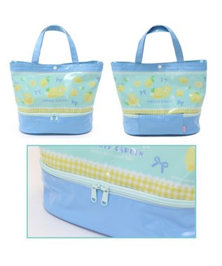 Mother garden マザーガーデン プールバッグ 《ユニコーン柄 レモンくま柄》 2層式 ビーチバッグ 『単品』 レモンくま