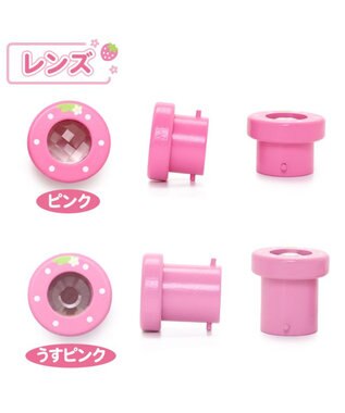 Mother garden マザーガーデン 木製おもちゃ いちごのカメラ ピンク（淡）