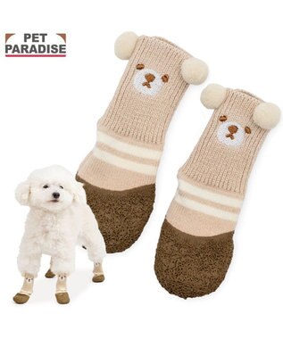 PET PARADISE ペットパラダイス くまちゃん スリットシューズ Ｓ