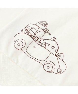 Mother garden マザーガーデン MOLANG モラン ドライブ柄パーカー S/M/L ユニセックス サイズ ホワイト -