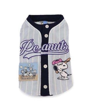 PET PARADISE スヌーピー ベースボール Ｔシャツ 《グレー》 小型犬 グレー