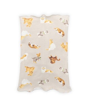 PET PARADISE ペットパラダイス makokoro ペティヒート 腹巻 《犬柄》 超小型犬 小型犬 グレイッシュベージュ