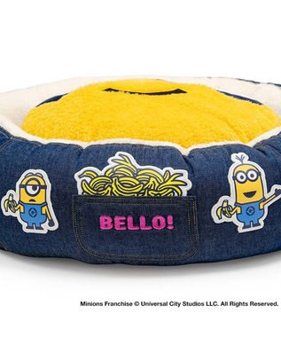 PET PARADISE ミニオン デニム風 カドラー ネイビー