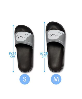 Mother garden しろたん サンダル　Ｓ / Ｍ グレー