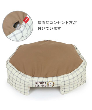 PET PARADISE スヌーピー カドラー 《クッキー柄》 64×48cm クッキー柄