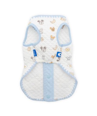 PET PARADISE ディズニー ミッキーマウス ベスト 《パン柄》 小型犬 ホワイト