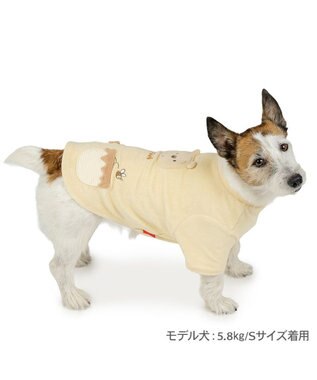 PET PARADISE ディズニー くまのプーさん サーモキープ お顔Tシャツ 小型犬 ライトイエロー