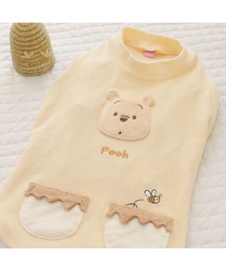 PET PARADISE ディズニー くまのプーさん サーモキープ お顔Tシャツ 小型犬 ライトイエロー