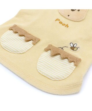 PET PARADISE ディズニー くまのプーさん サーモキープ お顔Tシャツ 小型犬 ライトイエロー