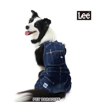 Lee デニム 白ステッチ オーバーオール 中型犬 大型犬 / PET