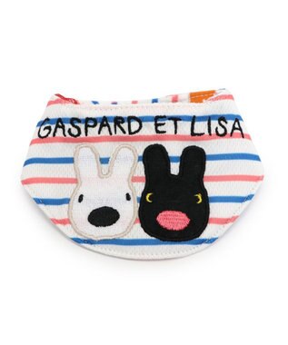 PET PARADISE リサとガスパール クールバンダナ 《ボーダー》 中型犬 ホワイト