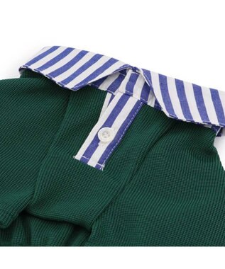 PET PARADISE J.PRESS フライス ポロシャツ 小型犬 ダークグリーン