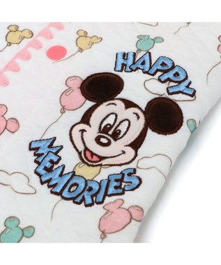 PET PARADISE ディズニー ミッキーマウス キルト ベスト 《風船柄》 小型犬 ホワイト×ピンク