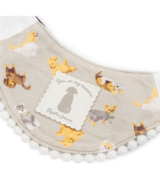 PET PARADISE ペットパラダイス makokoro ホカリラ バンダナ 中型犬 大型犬 グレイッシュベージュ