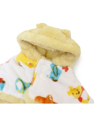 PET PARADISE ディズニー くまのプーさん 着る毛布  《数字柄》 小型犬 イエロー
