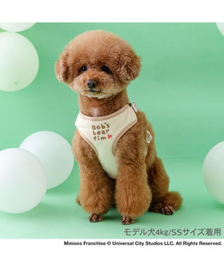 PET PARADISE ミニオン ティム マスコット付きハーネス SS ベージュ