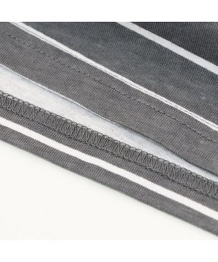 Mother garden しろたん ポケット付き Ｔシャツ 半袖 《ボーダー柄/黒色》 レディース メンズ ユニセックス ボーダー