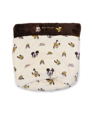 PET PARADISE ディズニー プルート 遠赤外線 寝袋 筒型 S ベージュ