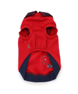 PET PARADISE スヌーピー おりこうトレーナー  レッド 小型犬 レッド