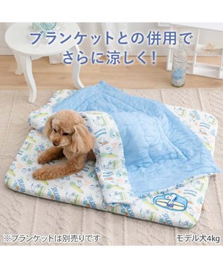 PET PARADISE スヌーピー もちっと クール マット Ｍ 《サーフ柄》 -