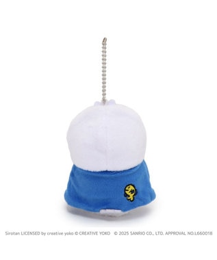 Mother garden しろたん ぬいぐるみキーホルダー あひるのペックル 【しろたん×はぴだんぶい】 あひるのペックル