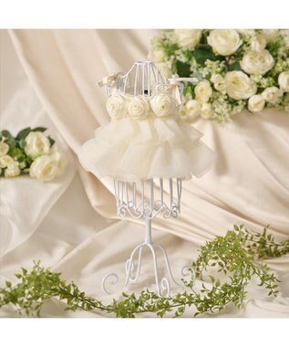 PET PARADISE cherircouture チュールビスチェ 小型犬 ホワイト