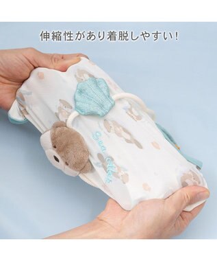 PET PARADISE ペットパラダイス 接触冷感 タンクトップ 《らっこ柄》 小型犬 ホワイト