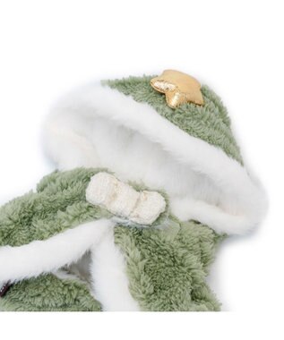PET PARADISE ペットパラダイス ツリー ポンチョ 小型犬 グリーン