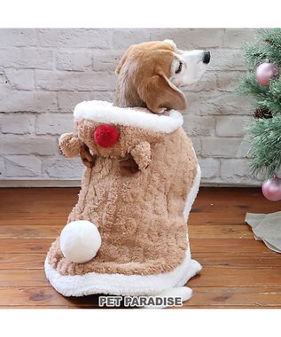  ペットパラダイス クリスマス トナカイポンチョ 中型犬
