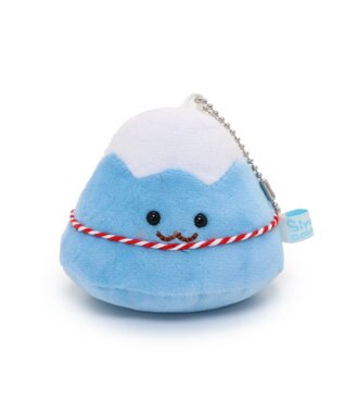 Mother garden しろたん 縁起物キーホルダー 《富士山しぇる》 単品 富士山しぇる