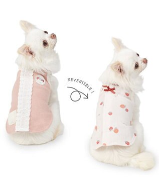 PET PARADISE ペットパラダイス やさしい ベスト 《花苺》 小型犬 ピンク