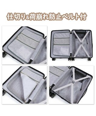 Mother garden しろたん スーツケース  エンブレム《水色》 水色