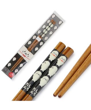 Mother garden しろたん 木製箸 21㎝《手つなぎ柄》 手つなぎ柄