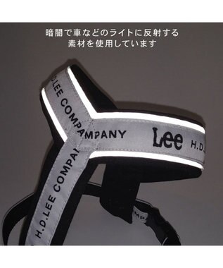 PET PARADISE Lee ロゴ アクティブ ハーネス ＳＳ 小型犬 ホワイト×ブラック