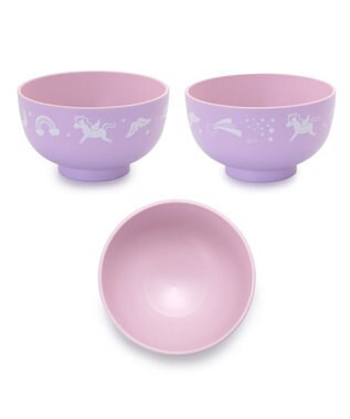 Mother garden マザーガーデン ユニコーン 汁椀 お味噌汁椀 ピンク（淡）