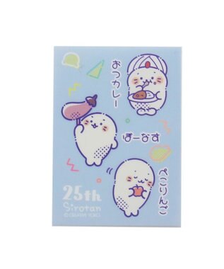 Mother garden しろたん どこでも一緒しろたんステッカー 3枚セット 《ダジャレフルーツ/ダジャレ食べ物/ダジャレしろたん》 3枚セット