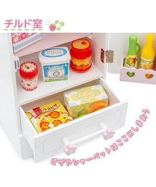 Mother garden マザーガーデン スウィートストロベリー 冷蔵庫 ホワイト