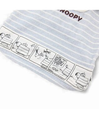 PET PARADISE スヌーピー サーモキープ お顔コミックTシャツ 中型犬 大型犬 ライトインディゴブルー