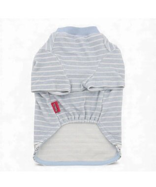 PET PARADISE スヌーピー サーモキープ お顔コミックTシャツ 中型犬 大型犬 ライトインディゴブルー